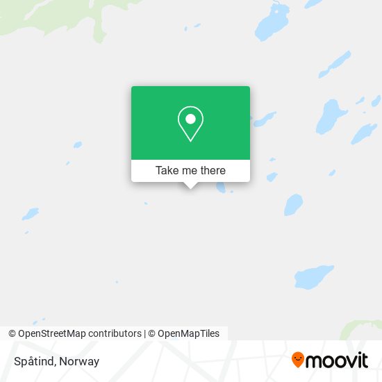 Spåtind map