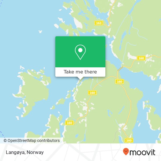 Langøya map