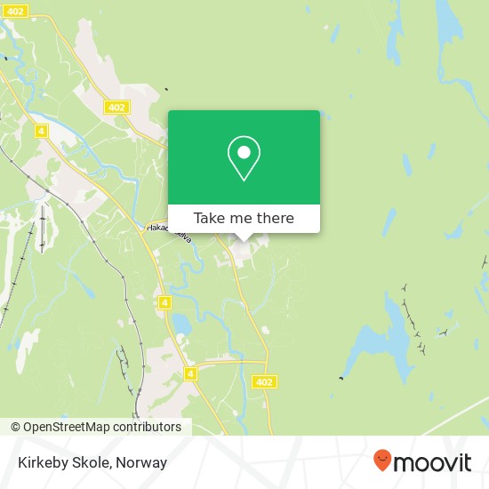 Kirkeby Skole map