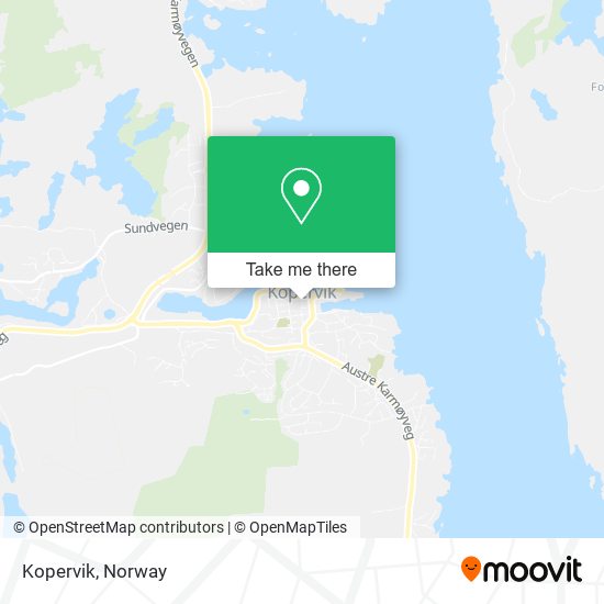 Kopervik map