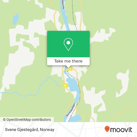 Svene Gjestegård map