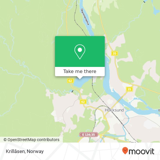 Krillåsen map