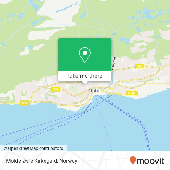 Molde Øvre Kirkegård map