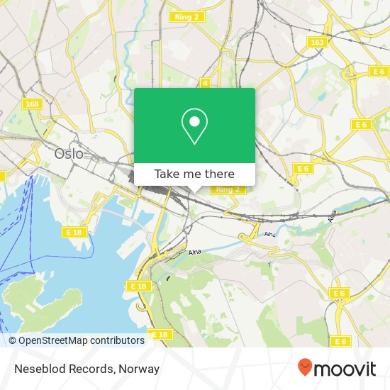 Neseblod Records map