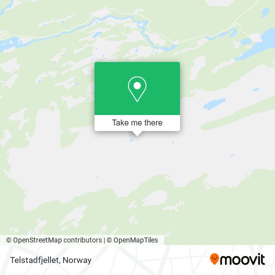 Telstadfjellet map