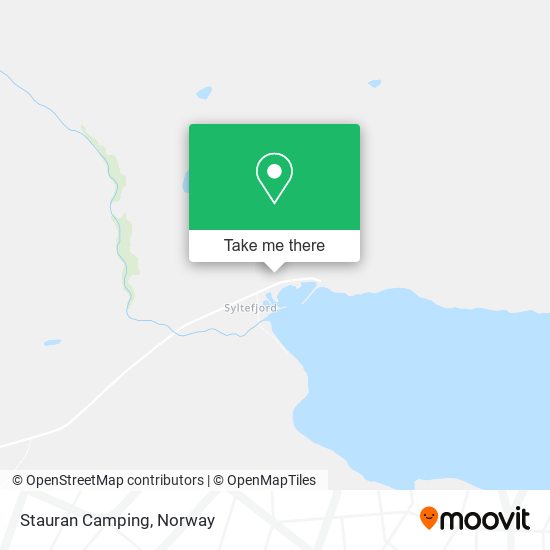 Stauran Camping map