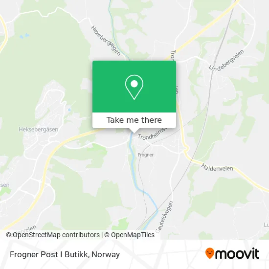 Frogner Post I Butikk map