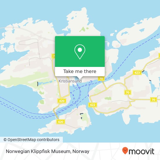 Norwegian Klippfisk Museum map