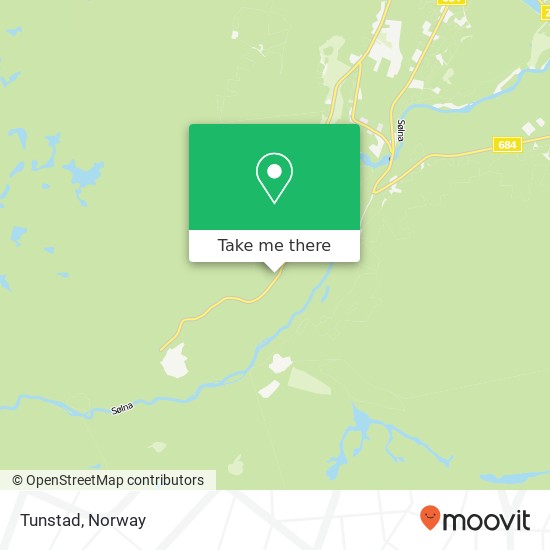 Tunstad map