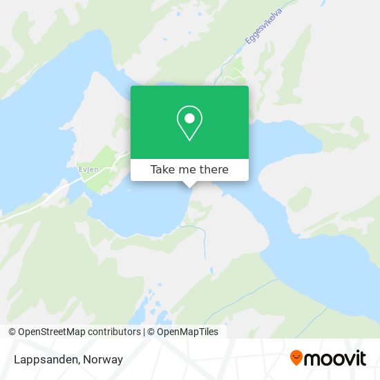 Lappsanden map