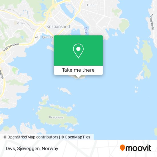 Dws, Sjøveggen map
