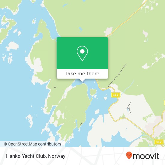 Hankø Yacht Club map