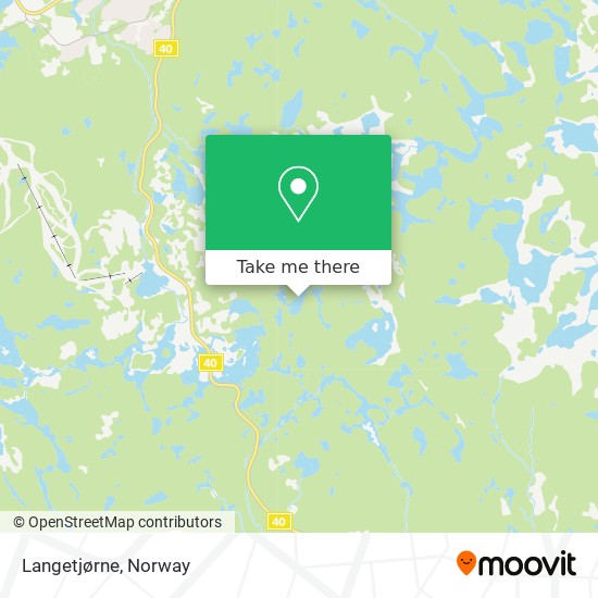 Langetjørne map