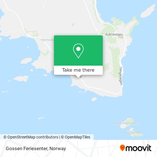 Gossen Feriesenter map