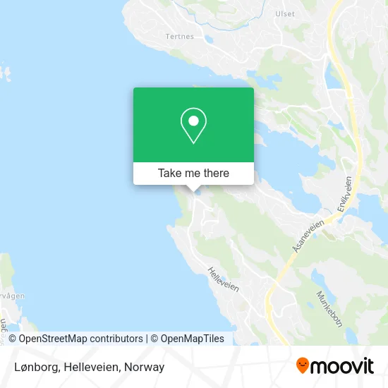 Lønborg, Helleveien map