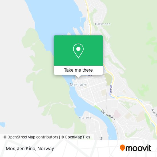 Mosjøen Kino map