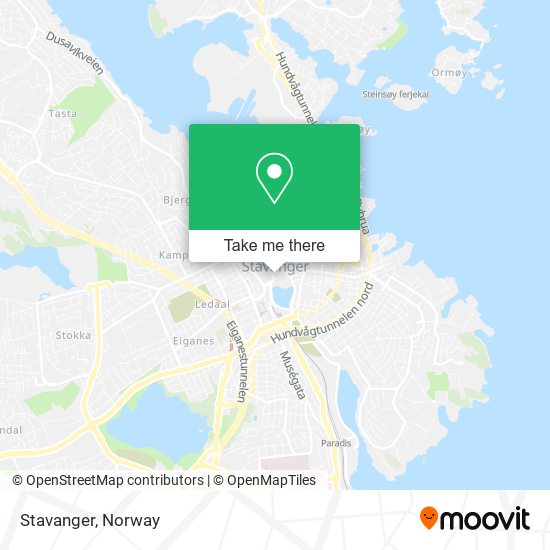 Stavanger map