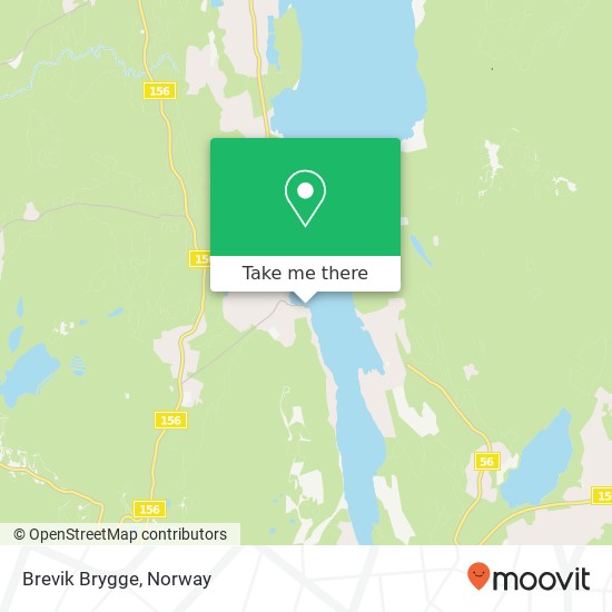 Brevik Brygge map