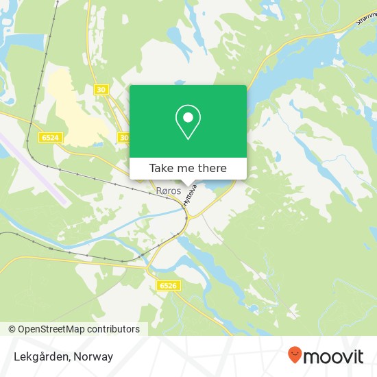 Lekgården map