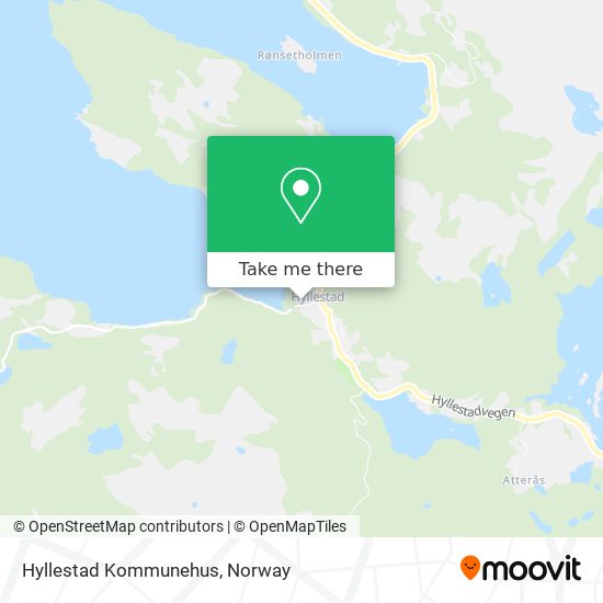 Hyllestad Kommunehus map