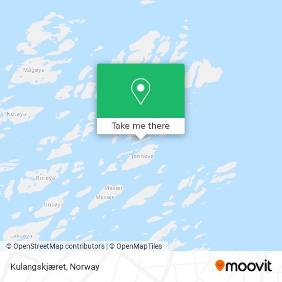 Kulangskjæret map