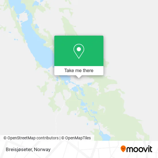 Breisjøseter map
