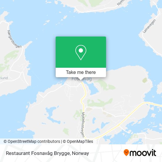 Restaurant Fosnavåg Brygge map
