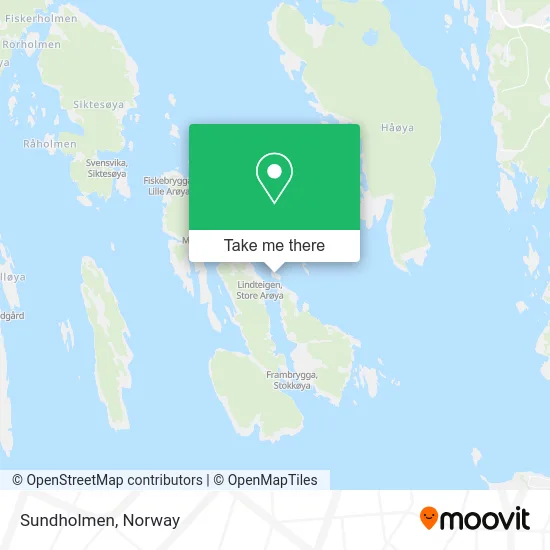Sundholmen map