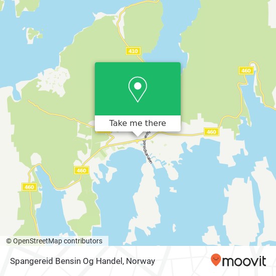 Spangereid Bensin Og Handel map