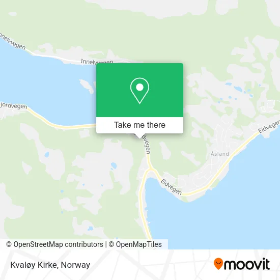 Kvaløy Kirke map