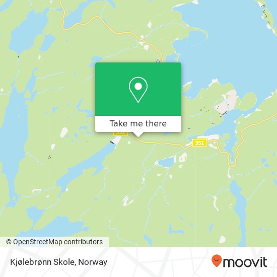 Kjølebrønn Skole map