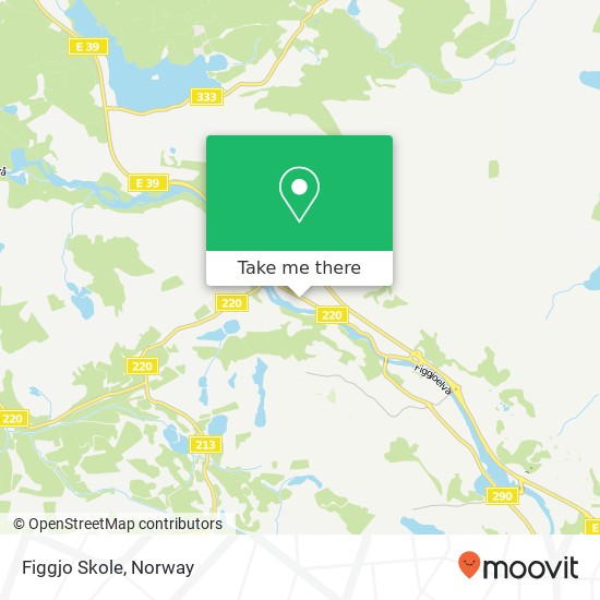 Figgjo Skole map