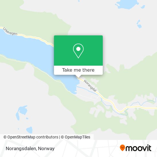 Norangsdalen map