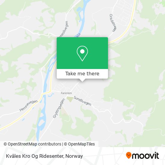 Kvåles Kro Og Ridesenter map