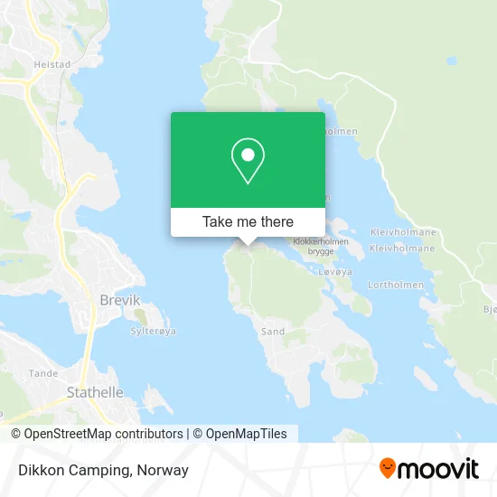 Dikkon Camping map