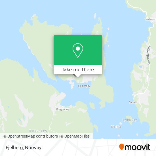 Fjelberg map