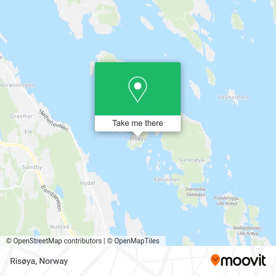 Risøya map