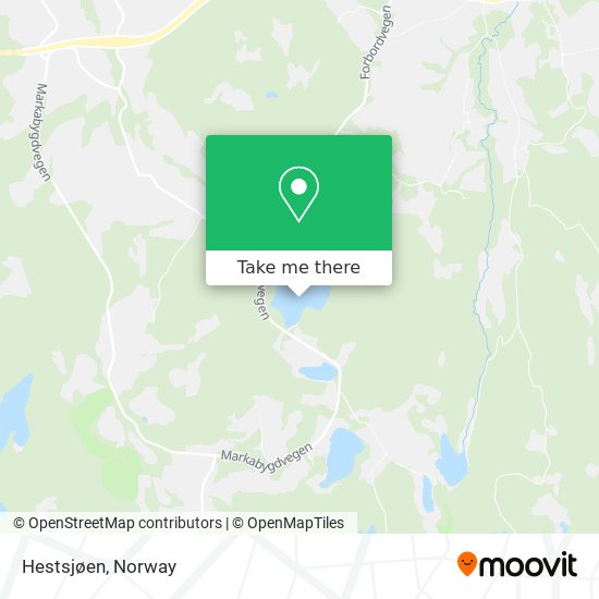 Hestsjøen map