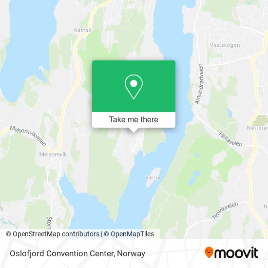 Oslofjord Convention Center map