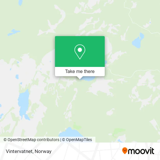 Vintervatnet map