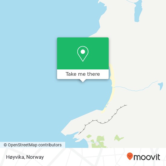 Høyvika map