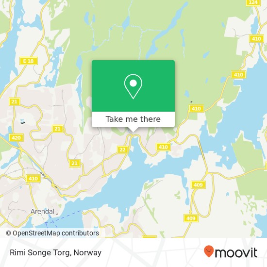 Rimi Songe Torg map