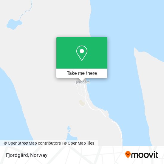 Fjordgård map
