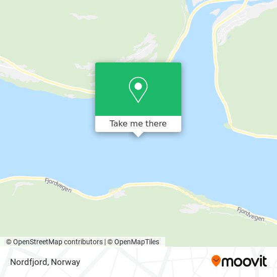 Nordfjord map