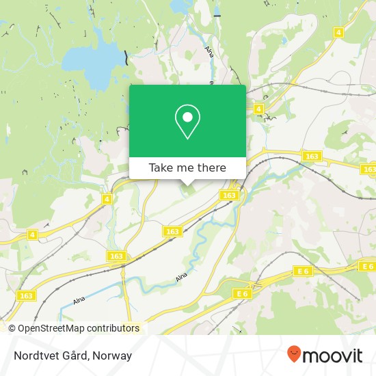 Nordtvet Gård map