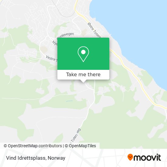 Vind Idrettsplass map