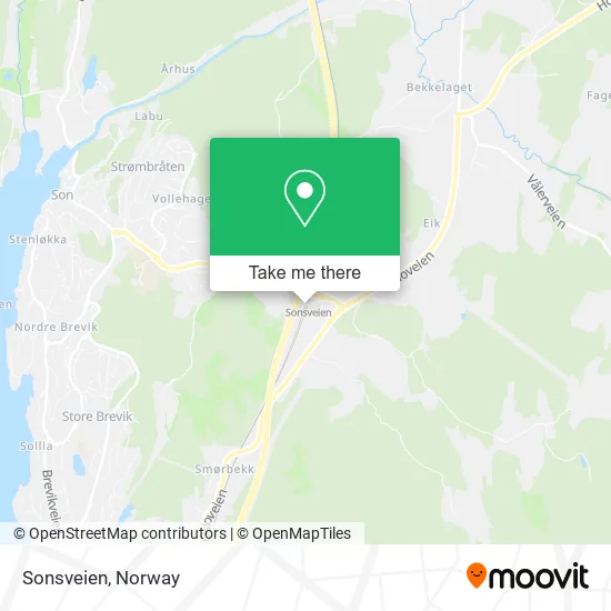 Sonsveien map