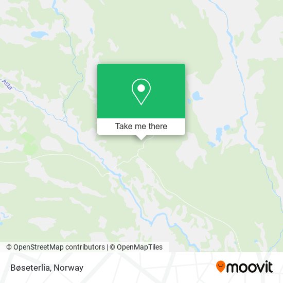 Bøseterlia map