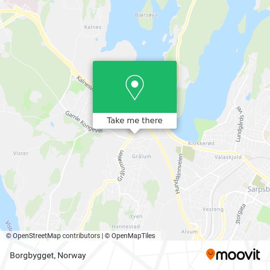 Borgbygget map