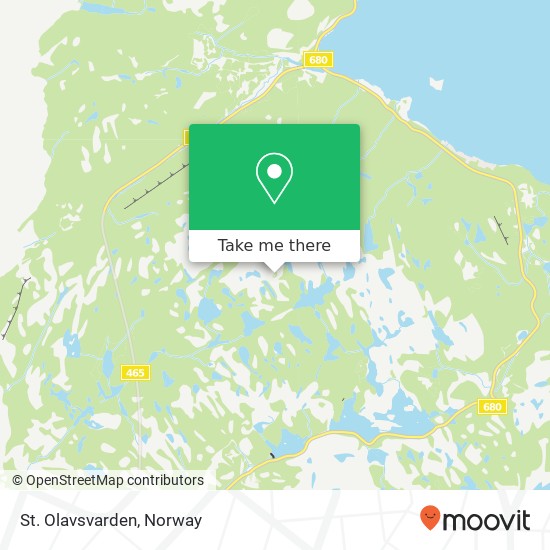 St. Olavsvarden map